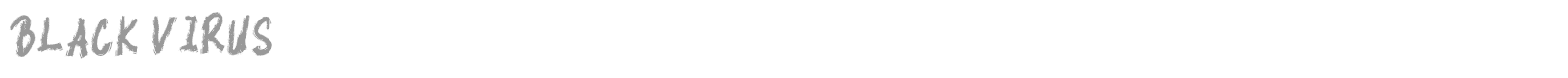 Black Virus font preview